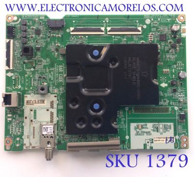 MAIN PARA SMART TV LG 4K RESOLUCION (3840 X 2160) / NUMERO DE PARTE EBT66966802 / EAX69581205 / 2JEBT000-0154 / RU291BA0U9 / 66966802 / NUMERO DE PANEL NC750TQG -ABKH5 / MODELO 75UQ7070ZUD.BUSFLKR